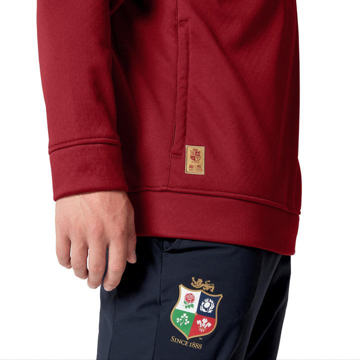 Canterbury British & Irish Lions 1/4 Zip Fleece Red Men