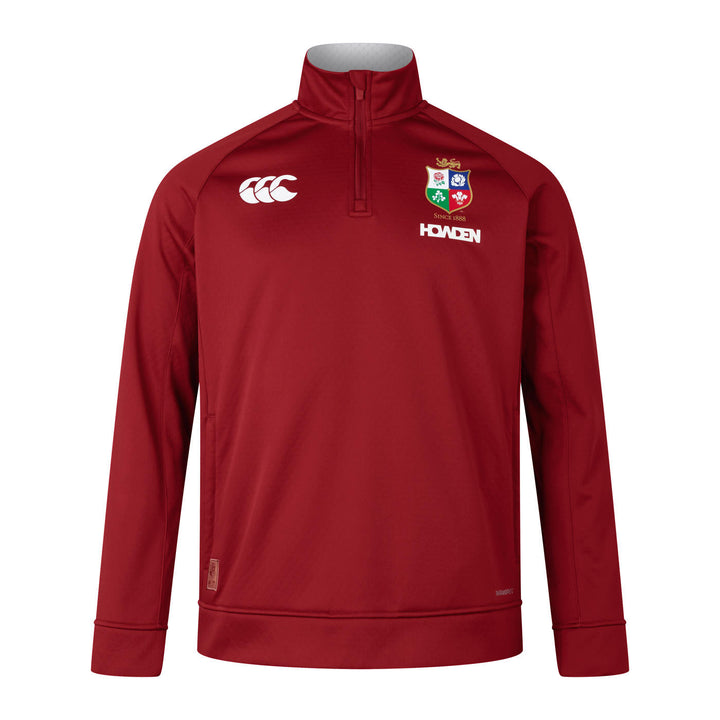 Canterbury British & Irish Lions 1/4 Zip Fleece Red Men