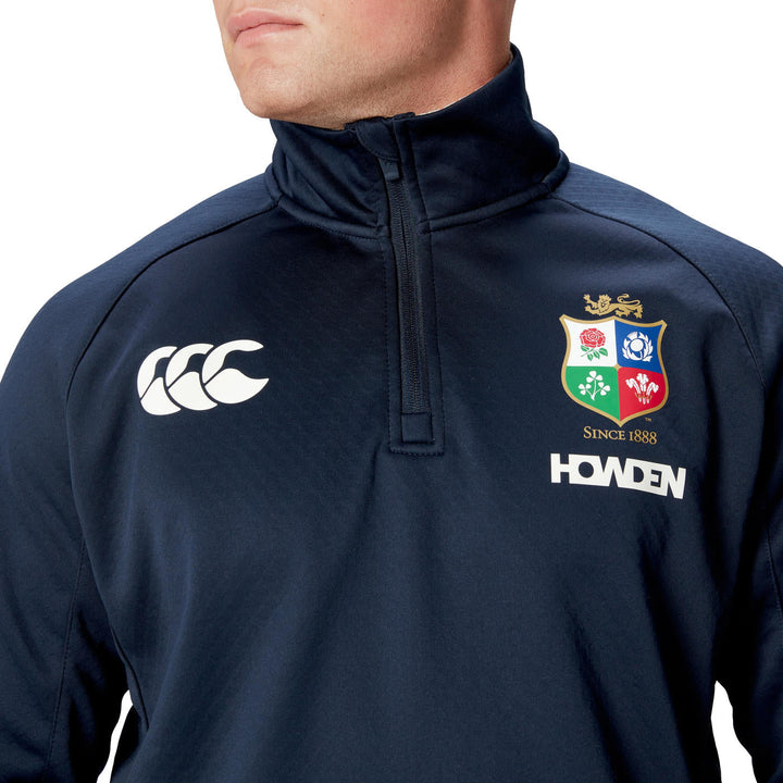 Canterbury British & Irish Lions 1/4 Zip Fleece Dark Blue Men