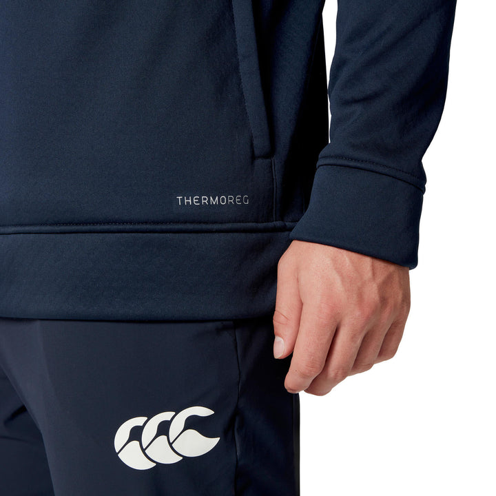 Canterbury British & Irish Lions 1/4 Zip Fleece Dark Blue Men