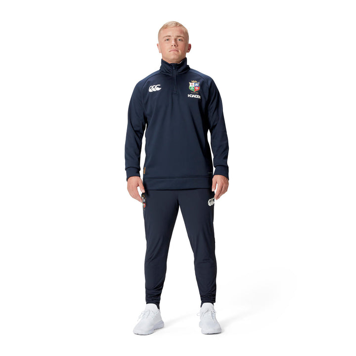 Canterbury British & Irish Lions 1/4 Zip Fleece Dark Blue Men