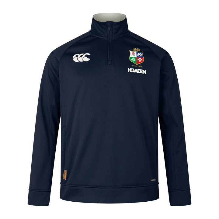 Canterbury British & Irish Lions 1/4 Zip Fleece Dark Blue Men