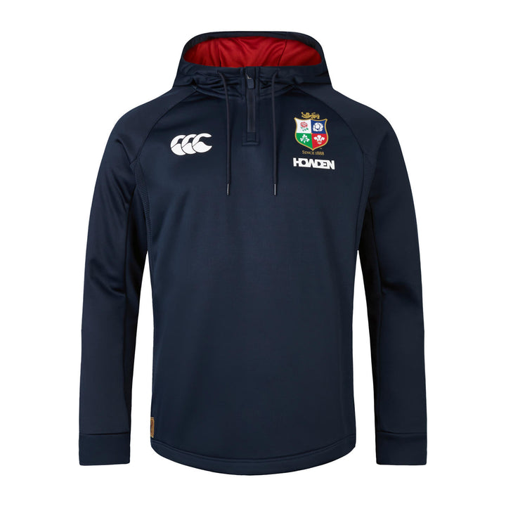 Canterbury British & Irish Lions 1/4 Zip Hoodie Dark Blue Men