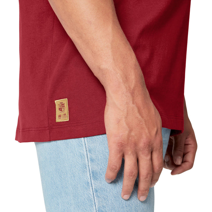 Canterbury British & Irish Lions Men's Cotton T-Shirt Red