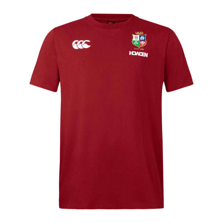 Canterbury British & Irish Lions Men's Cotton T-Shirt Red