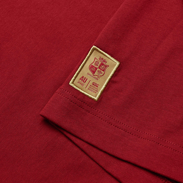 Canterbury British & Irish Lions Men's Cotton T-Shirt Red