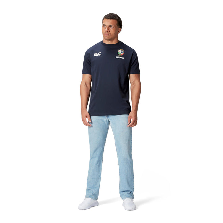 Canterbury British & Irish Lions Men's Cotton T-Shirt Navy