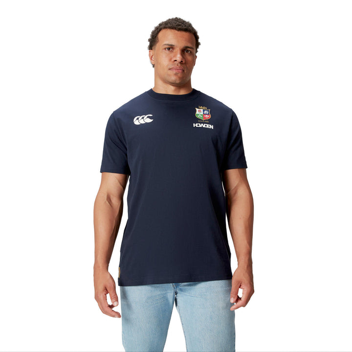 Canterbury British & Irish Lions Men's Cotton T-Shirt Navy