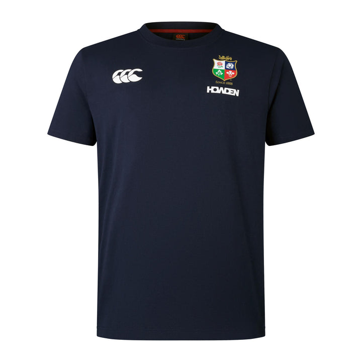 Canterbury British & Irish Lions Men's Cotton T-Shirt Navy