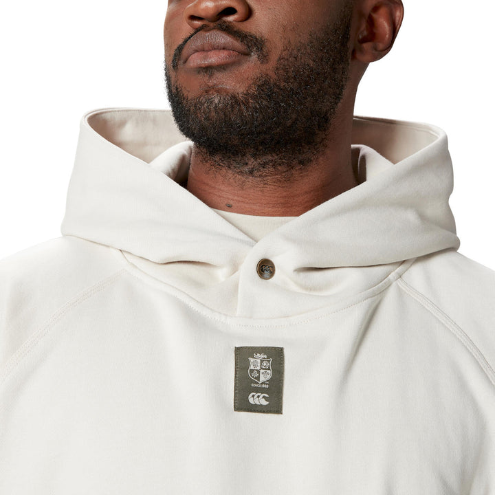 Canterbury British & Irish Lions Outback Fleece Hoodie Unisex White
