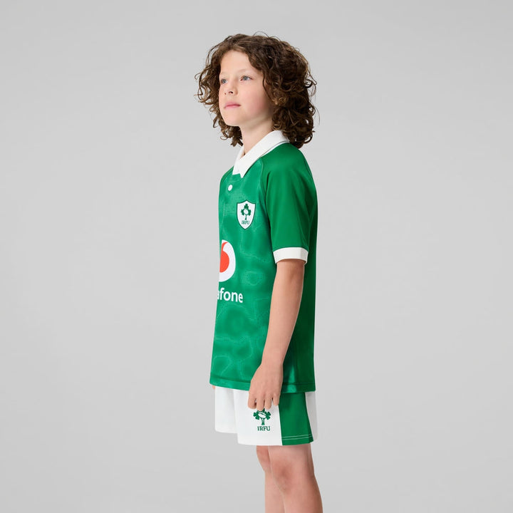Canterbury Ireland IRFU Rugby Kids Home Pro Shirt 2025/26