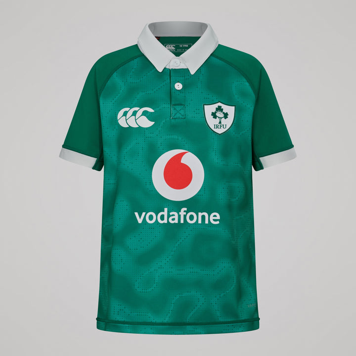 Canterbury Ireland IRFU Rugby Kids Home Pro Shirt 2025/26