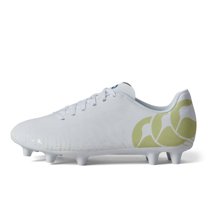 Canterbury Speed Infinite Team FG Rugby Boots Kids White