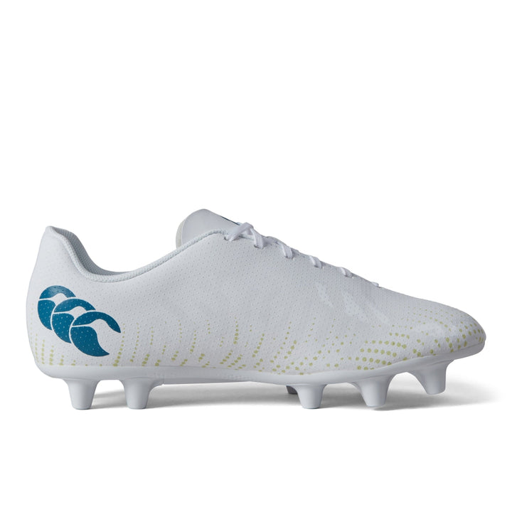 Canterbury Speed Infinite Team FG Rugby Boots Kids White