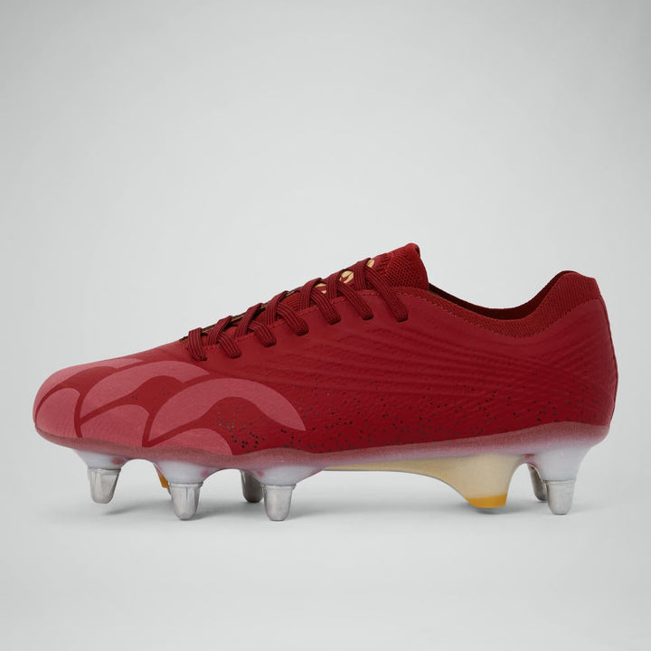 Canterbury Stampede Groundbreak Elite SG Rugby Boots Red