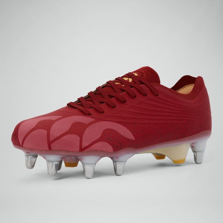 Canterbury Stampede Groundbreak Elite SG Rugby Boots Red