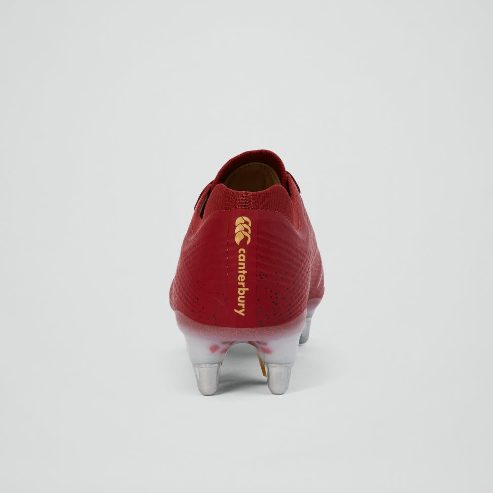 Canterbury Stampede Groundbreak Elite SG Rugby Boots Red