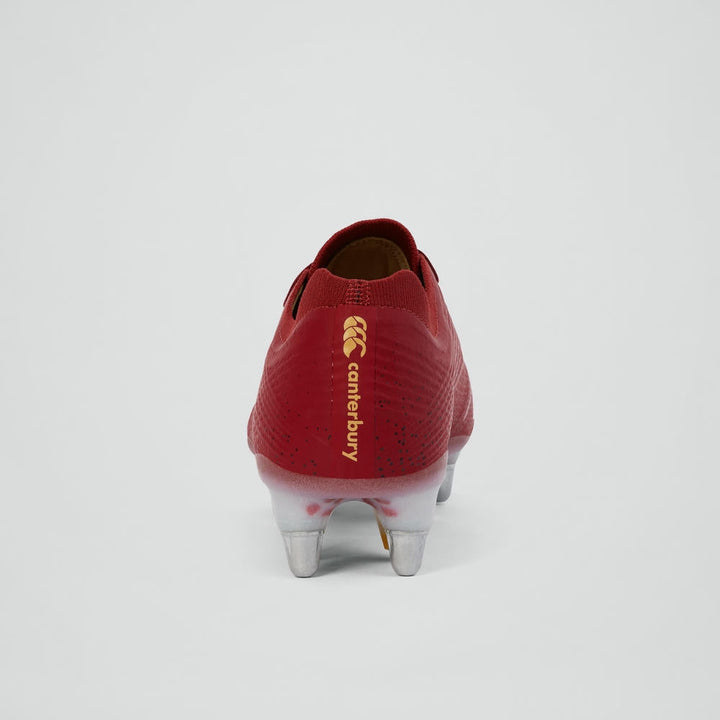 Canterbury Stampede Groundbreak Elite SG Rugby Boots Red