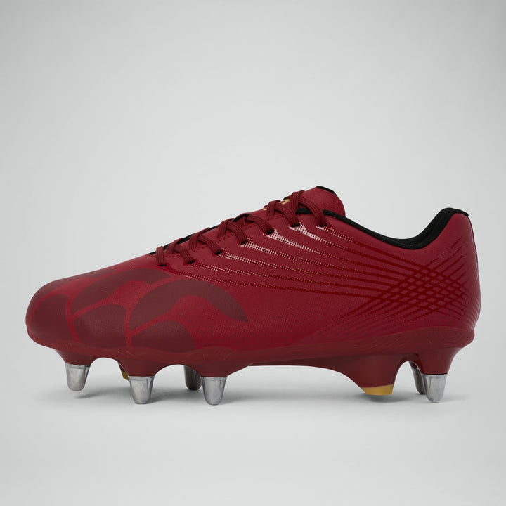 Canterbury Stampede Groundbreak Team SG Rugby Boots Red
