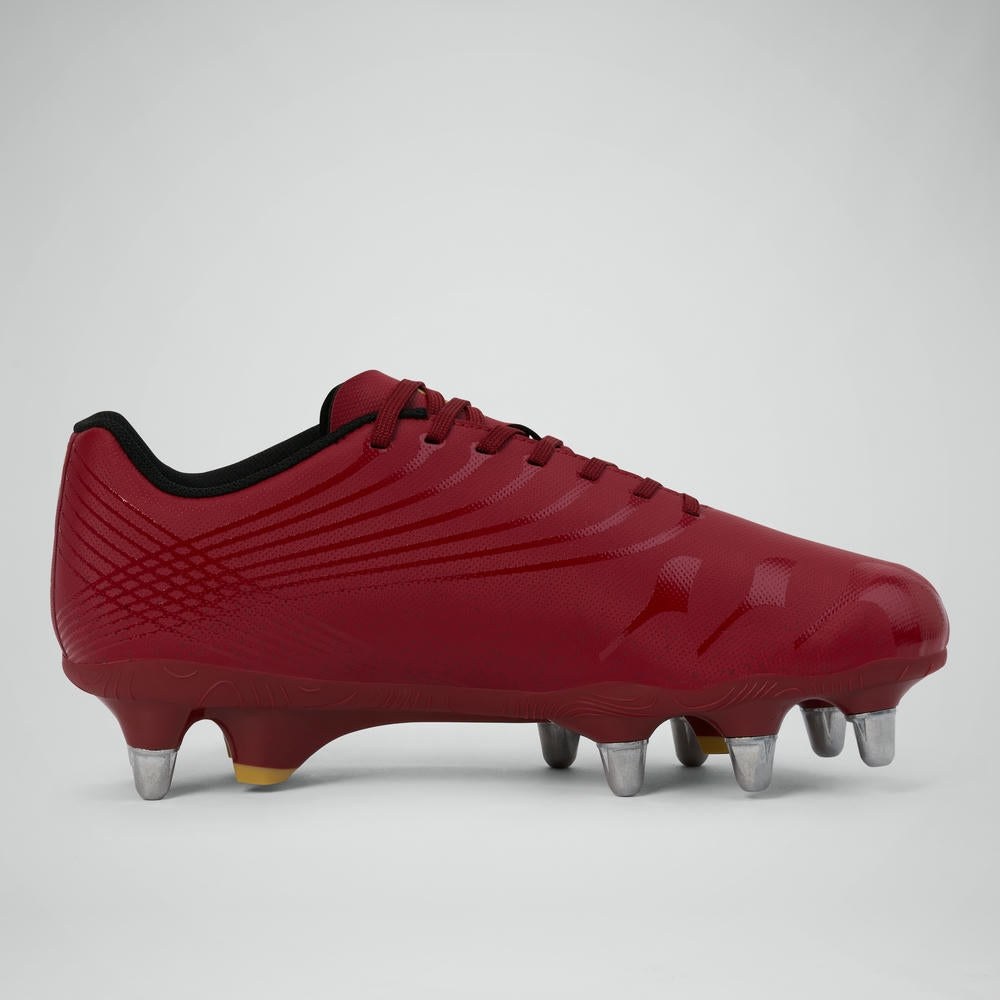 Canterbury Stampede Groundbreak Team SG Rugby Boots Red