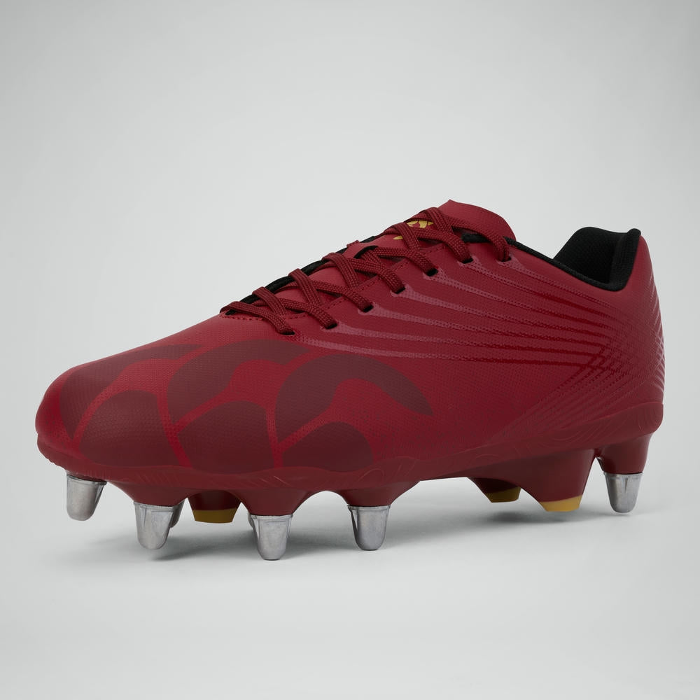 Canterbury Stampede Groundbreak Team SG Rugby Boots Red