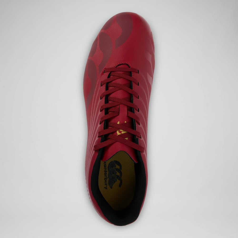 Canterbury Stampede Groundbreak Team SG Rugby Boots Red