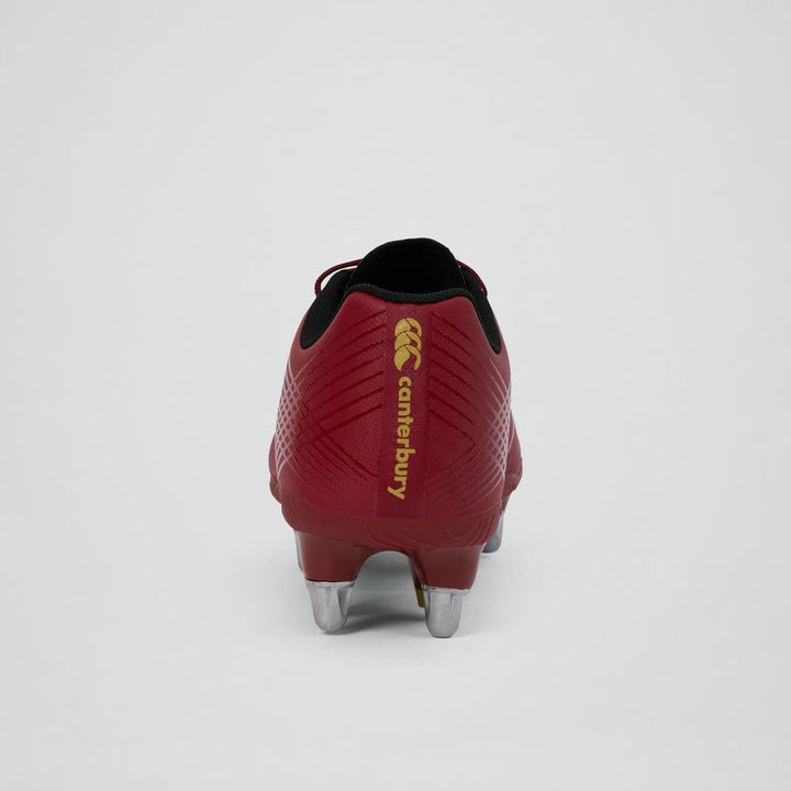 Canterbury Stampede Groundbreak Team SG Rugby Boots Red