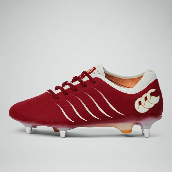 Canterbury Phoenix 2.0 Elite SG Rugby Boots Red