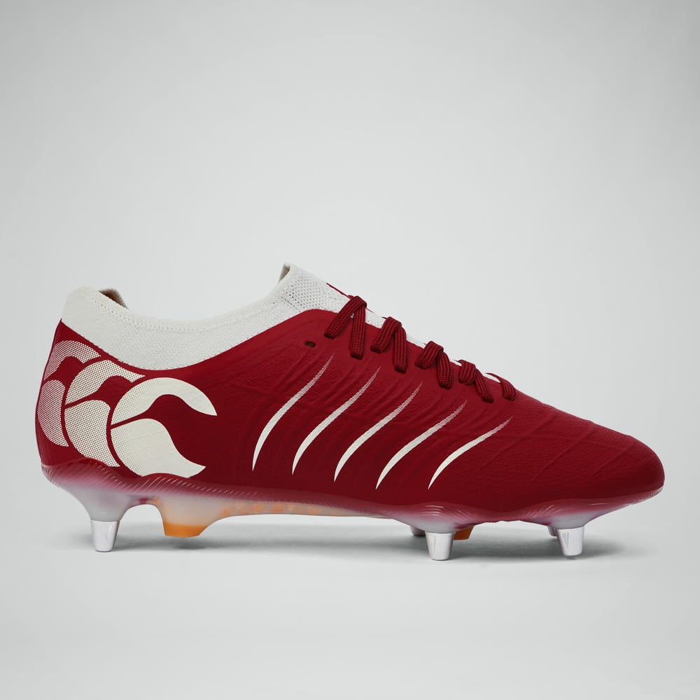 Canterbury Phoenix 2.0 Elite SG Rugby Boots Red