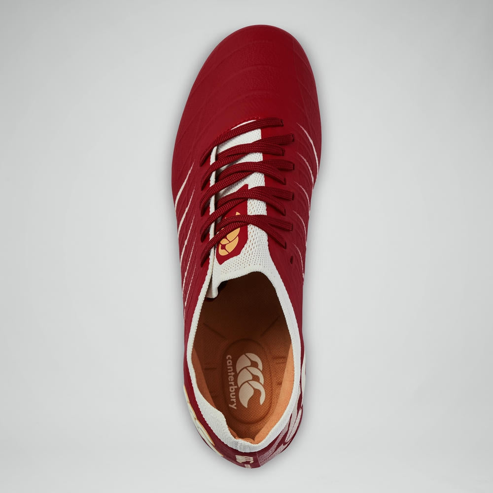 Canterbury Phoenix 2.0 Elite SG Rugby Boots Red