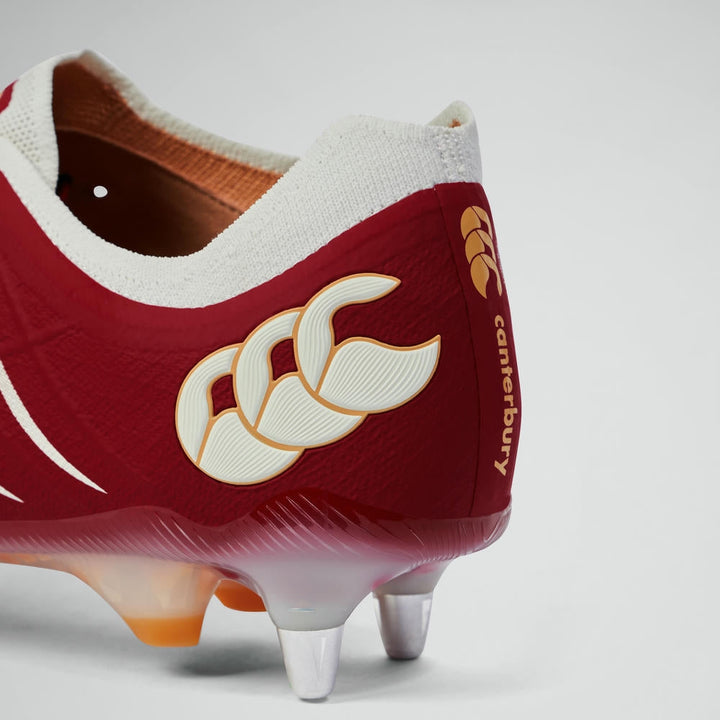 Canterbury Phoenix 2.0 Elite SG Rugby Boots Red