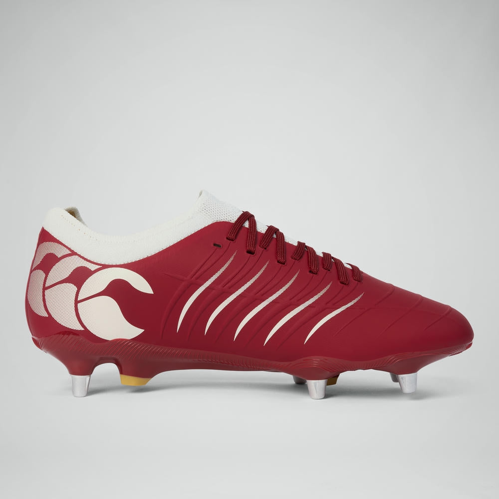 Canterbury Phoenix 2.0 Pro SG Rugby Boots Red