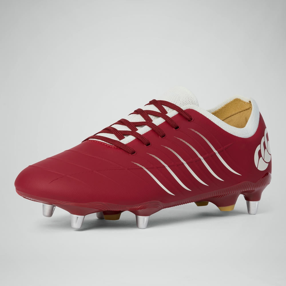 Canterbury Phoenix 2.0 Pro SG Rugby Boots Red