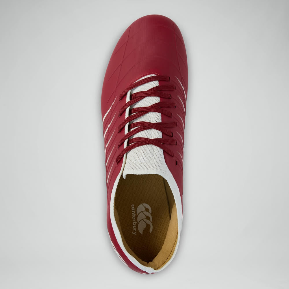 Canterbury Phoenix 2.0 Pro SG Rugby Boots Red