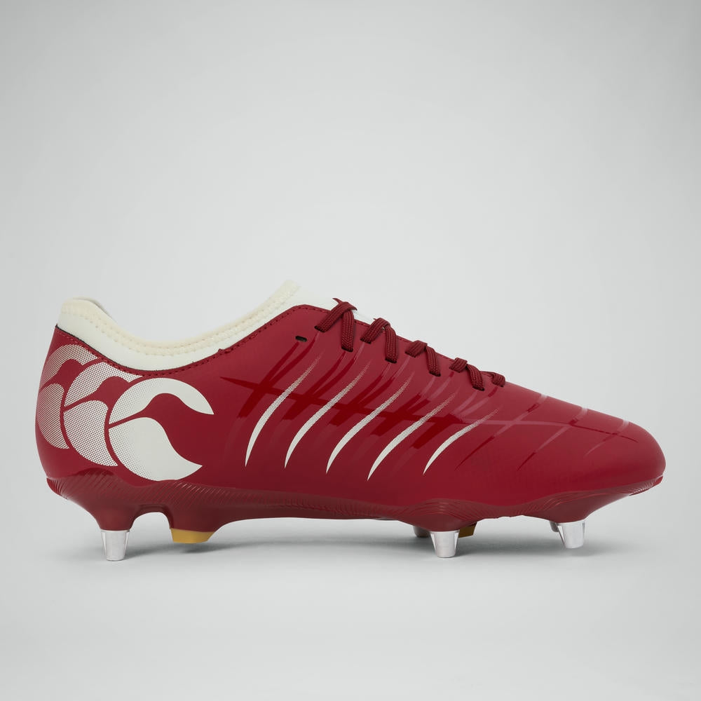 Canterbury Phoenix 2.0 Team SG Rugby Boots Red