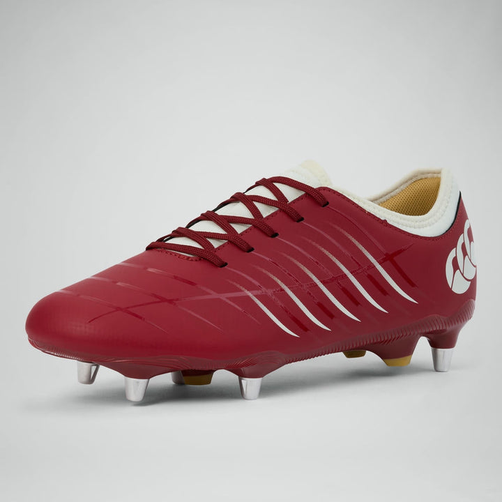 Canterbury Phoenix 2.0 Team SG Rugby Boots Red