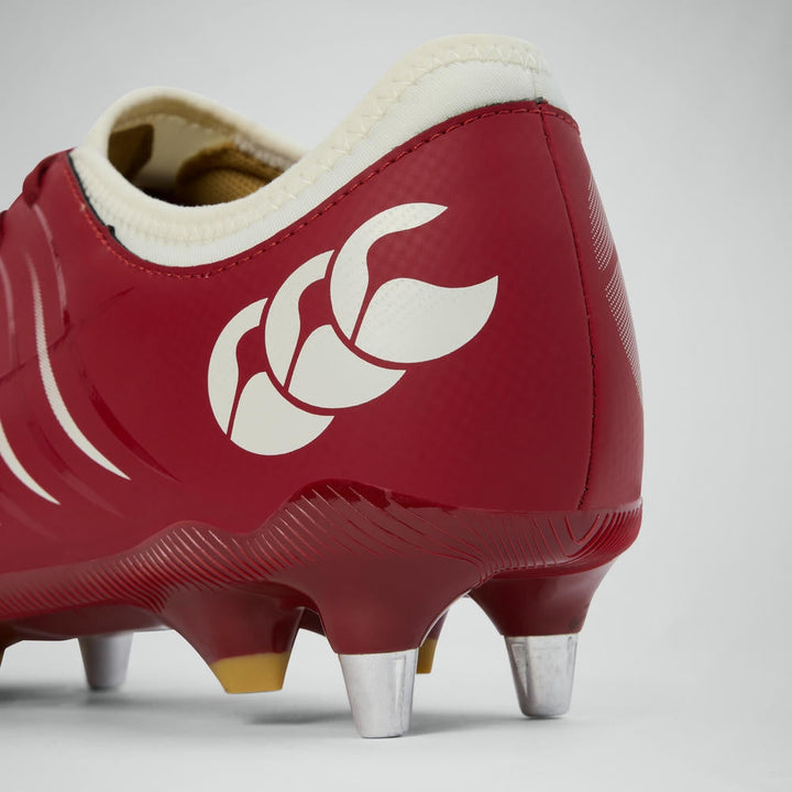 Canterbury Phoenix 2.0 Team SG Rugby Boots Red