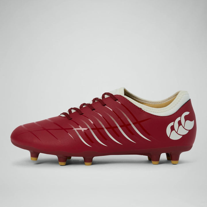 Canterbury Phoenix 2.0 Team FG Rugby Boots Red