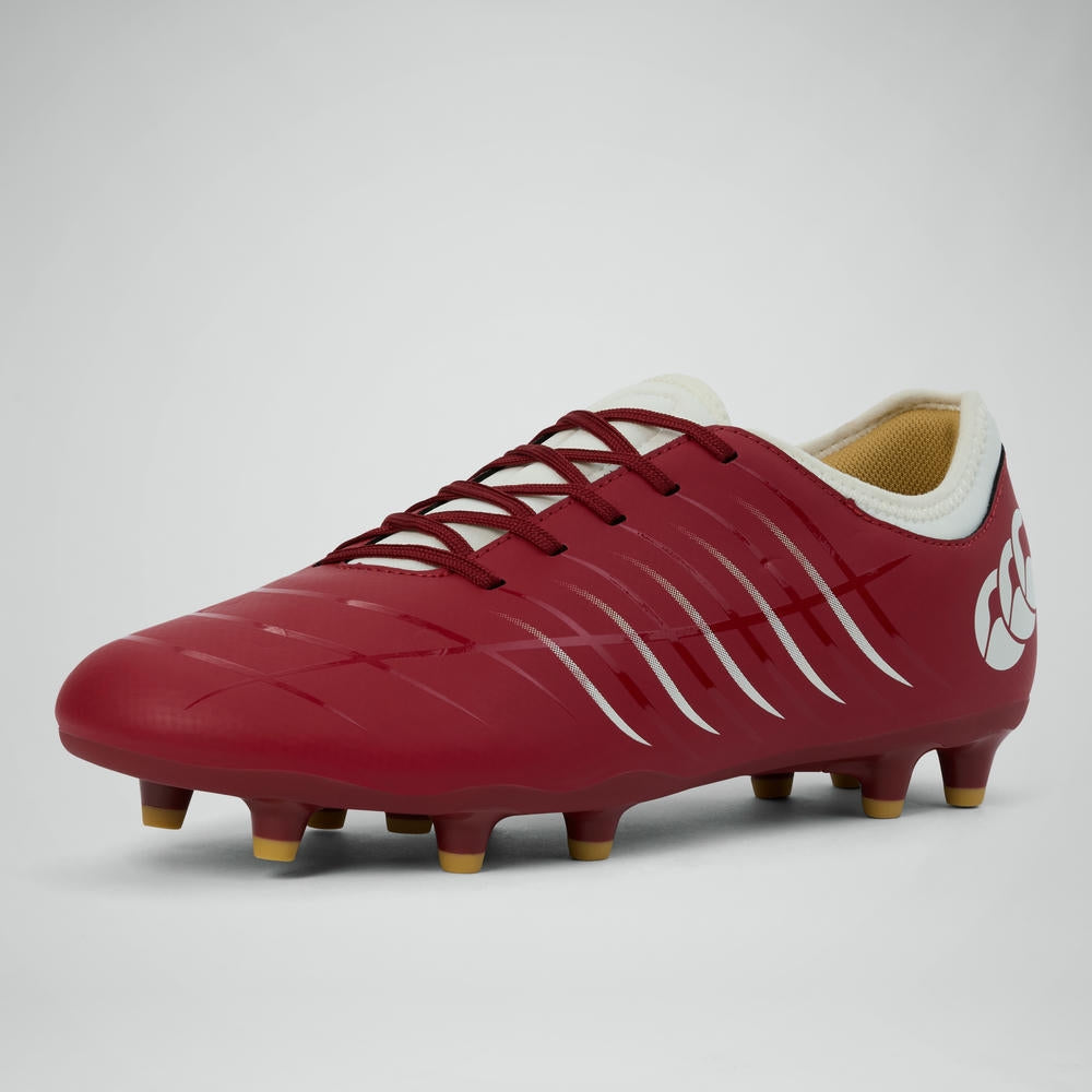Canterbury Phoenix 2.0 Team FG Rugby Boots Red