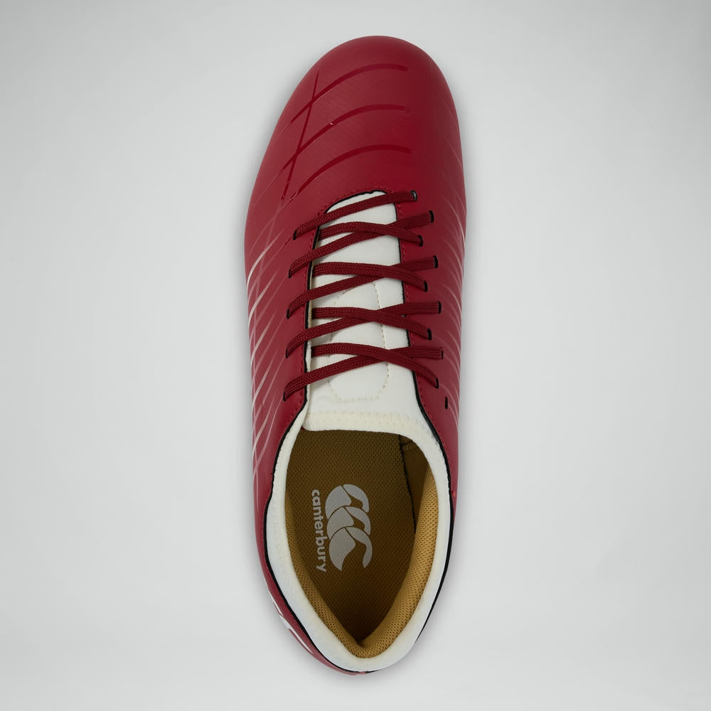 Canterbury Phoenix 2.0 Team FG Rugby Boots Red