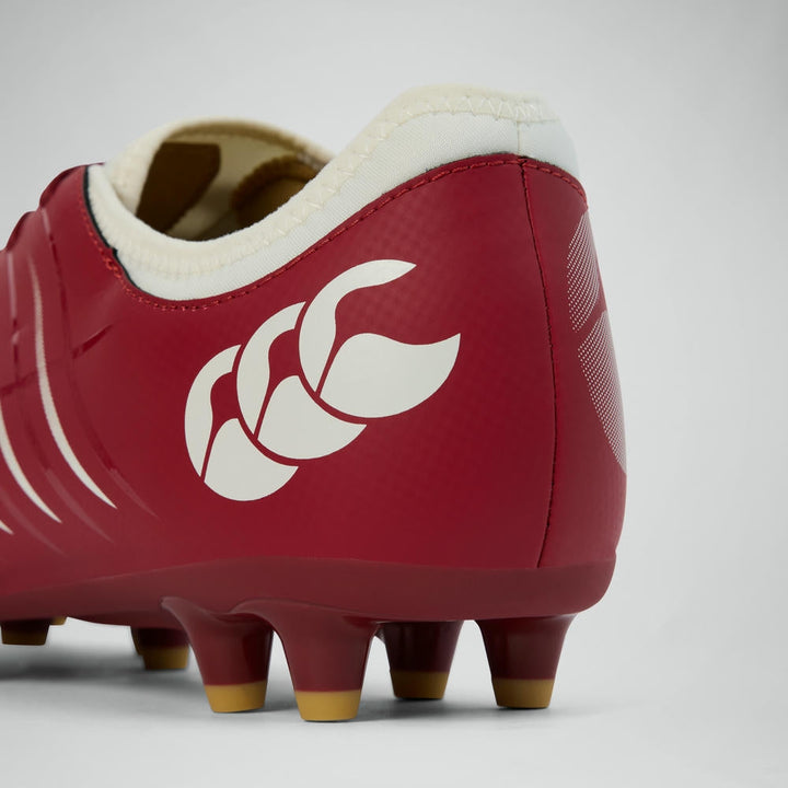 Canterbury Phoenix 2.0 Team FG Rugby Boots Red