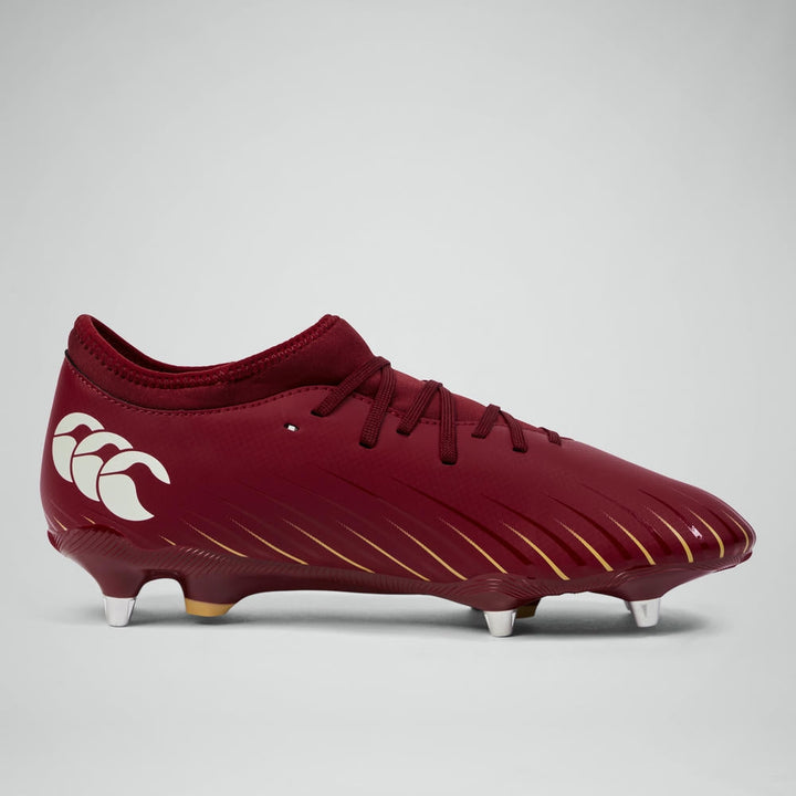 Canterbury Speed Falcon Team SG Rugby Boots Red