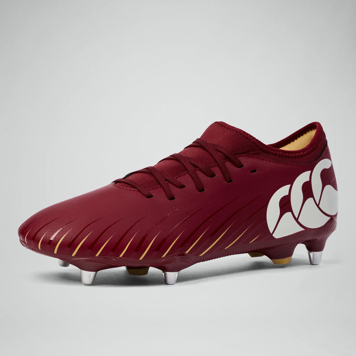 Canterbury Speed Falcon Team SG Rugby Boots Red