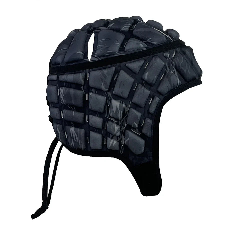 Canterbury Casque de Rugby Forze Raze Adultes Camouflage Noir
