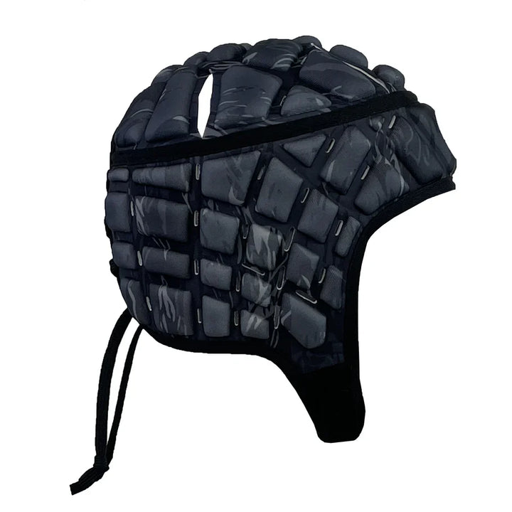 Canterbury Casque de Rugby Forze Raze Adultes Camouflage Noir