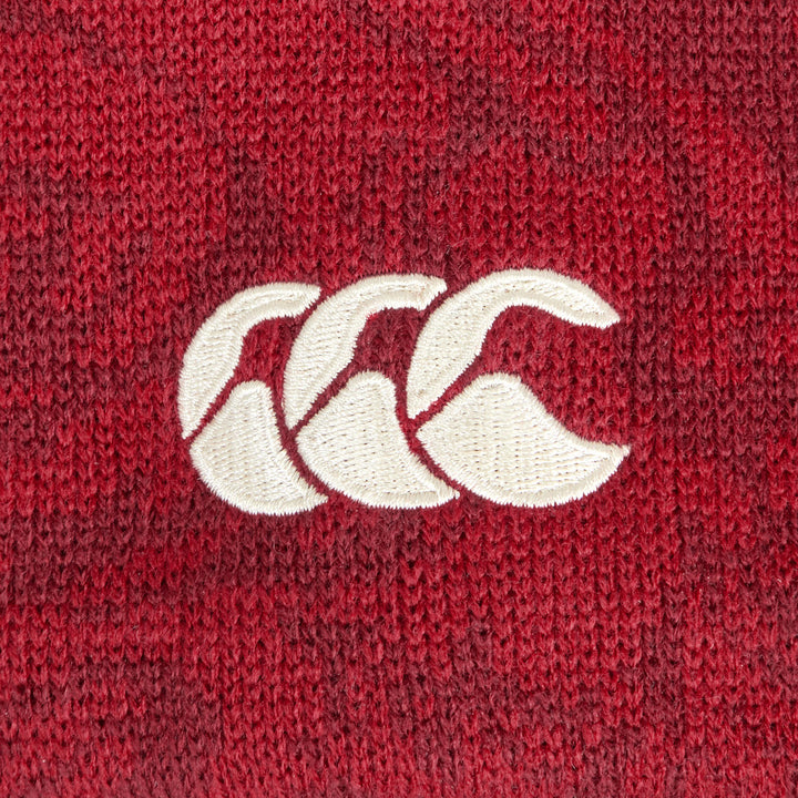 Canterbury British & Irish Lions Fleece Lined Bobble Beanie Red