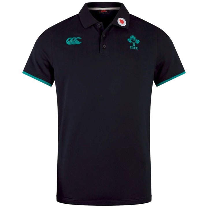 Canterbury Ireland 2024/25 Team Polo Shirt Men Black