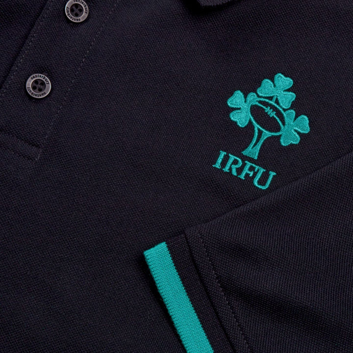 Canterbury Ireland 2024/25 Team Polo Shirt Men Black