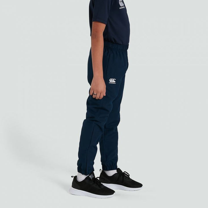 Canterbury Club Tapered Cuff Track Pant Unisex Junior Navy