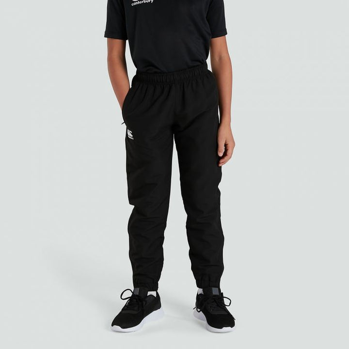 Canterbury Club Tapered Cuff Track Pant Unisex Junior Black